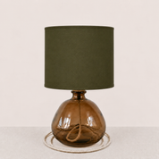Handmade "Hunter Green" Fabric Shade (B60)