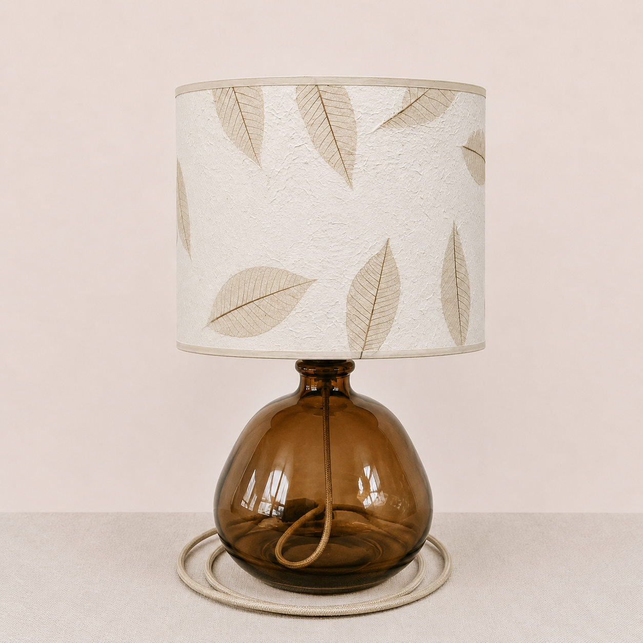 Handmade Leaf Paper Shade
