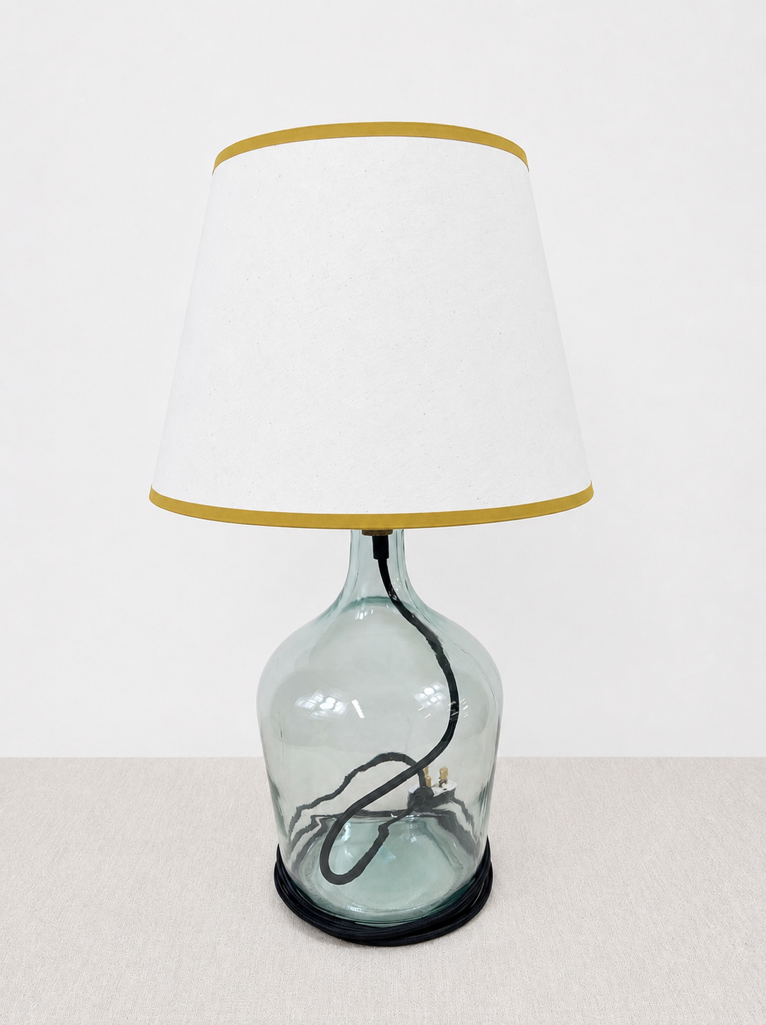 Handmade Contrast trim"Calico" Fabric Retro Shade