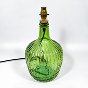 Recycled Glass Ripple Lamp 36cm