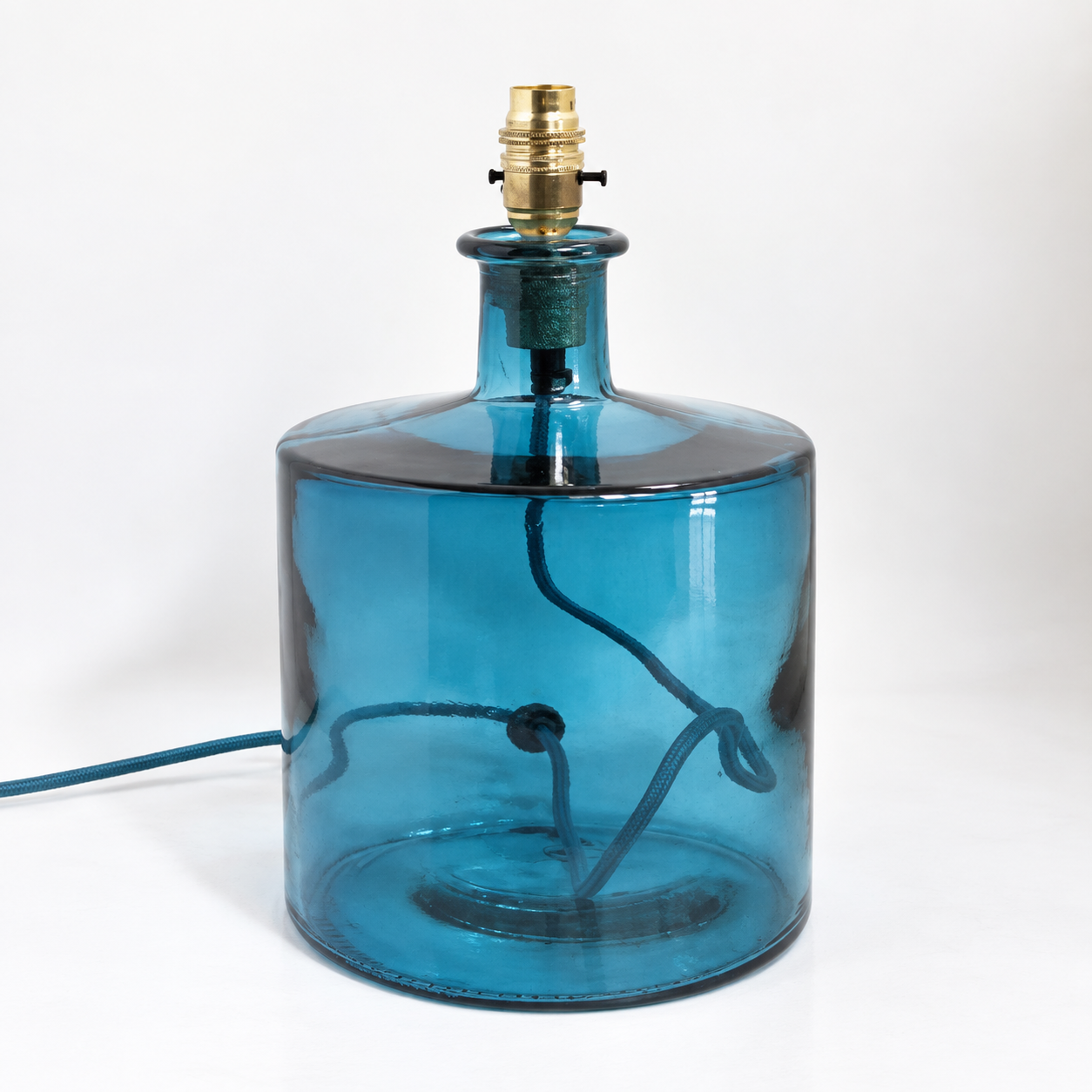 Frances Recycled Glass Lamp 32cm