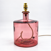 Frances Recycled Glass Lamp 32cm