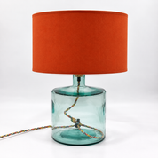Frances Recycled Glass Lamp 32cm