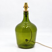 Garrafa Recycled Glass Demijohn Lamp 36cm
