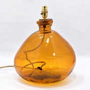 Simplicity Recycled Glass Lamp 39cm