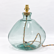 Simplicity Recycled Glass Lamp 39cm