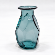 Recycled Glass Origami Vase 16cm