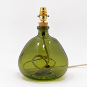 Simplicity Recycled Glass Lamp 29cm
