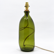 Simplicity Recycled Glass Lamp 41cm