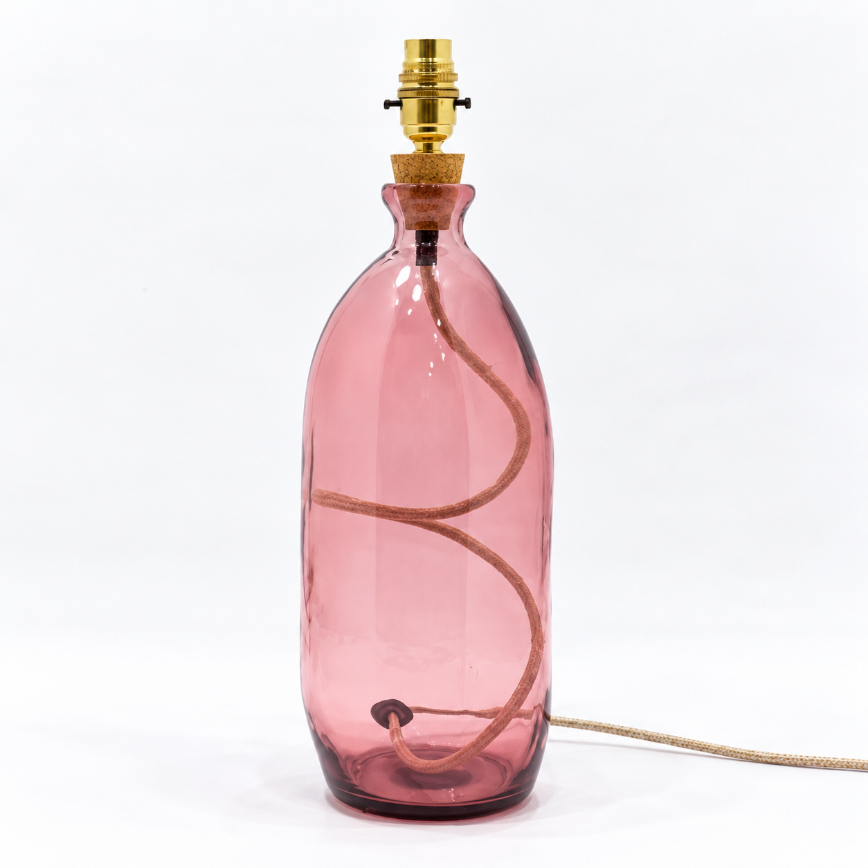Simplicity Recycled Glass Lamp 41cm