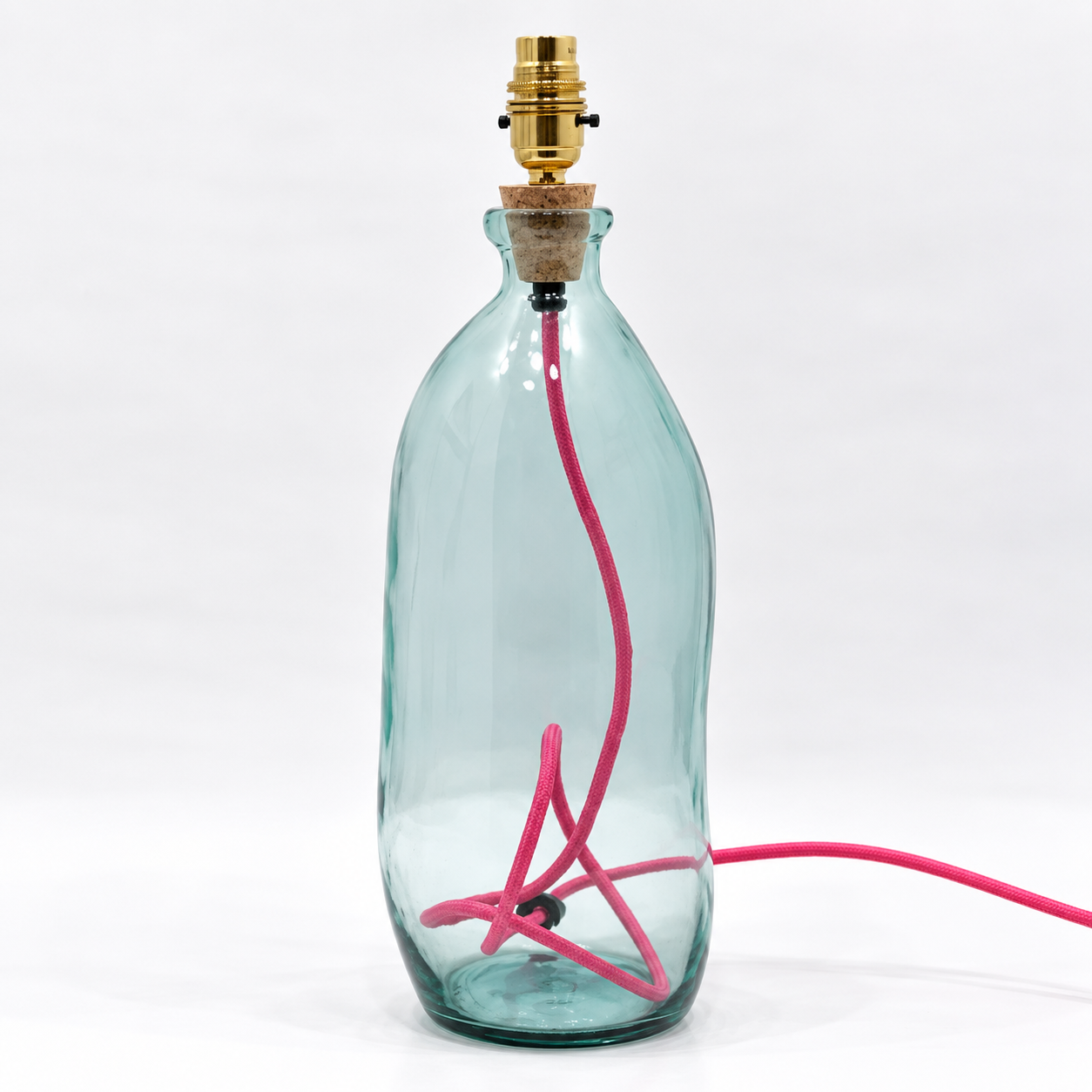 Simplicity Recycled Glass Lamp 41cm