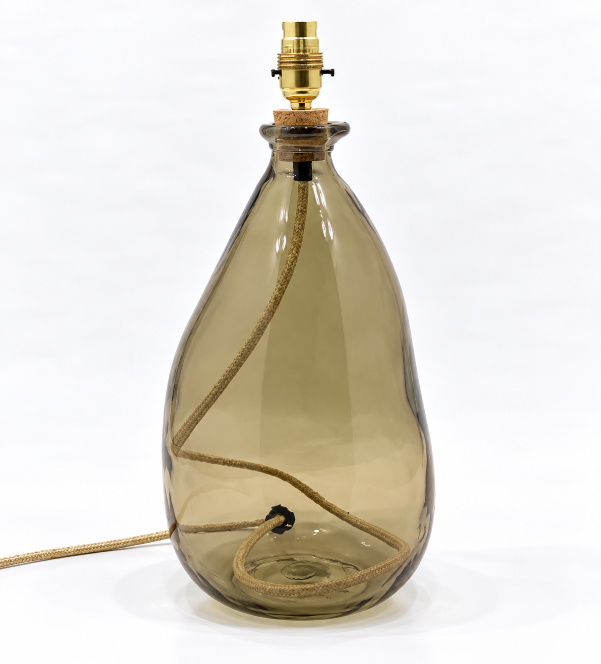 Simplicity Recycled Glass Lamp 42cm