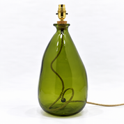 Simplicity Recycled Glass Lamp 42cm