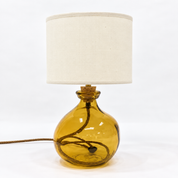 Simplicity Recycled Glass Lamp 24cm