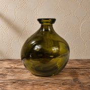 Recycled Glass Simplicity Blown Glass Vase 18cm