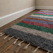 Machine Washable Recycled Cotton Jarapa Rugs Extra Small & Small