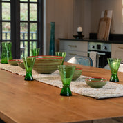 Moroccan Handmade Recycled Glass Martini 250ml