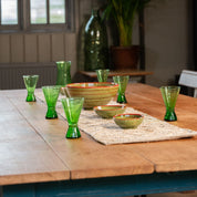 Moroccan Handmade Recycled Glass Martini 250ml