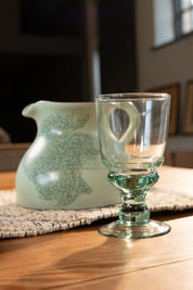 Classic Recycled Glass Goblet Wine Glass 300ml