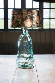Recycled Glass 56cm Oasis Lamp