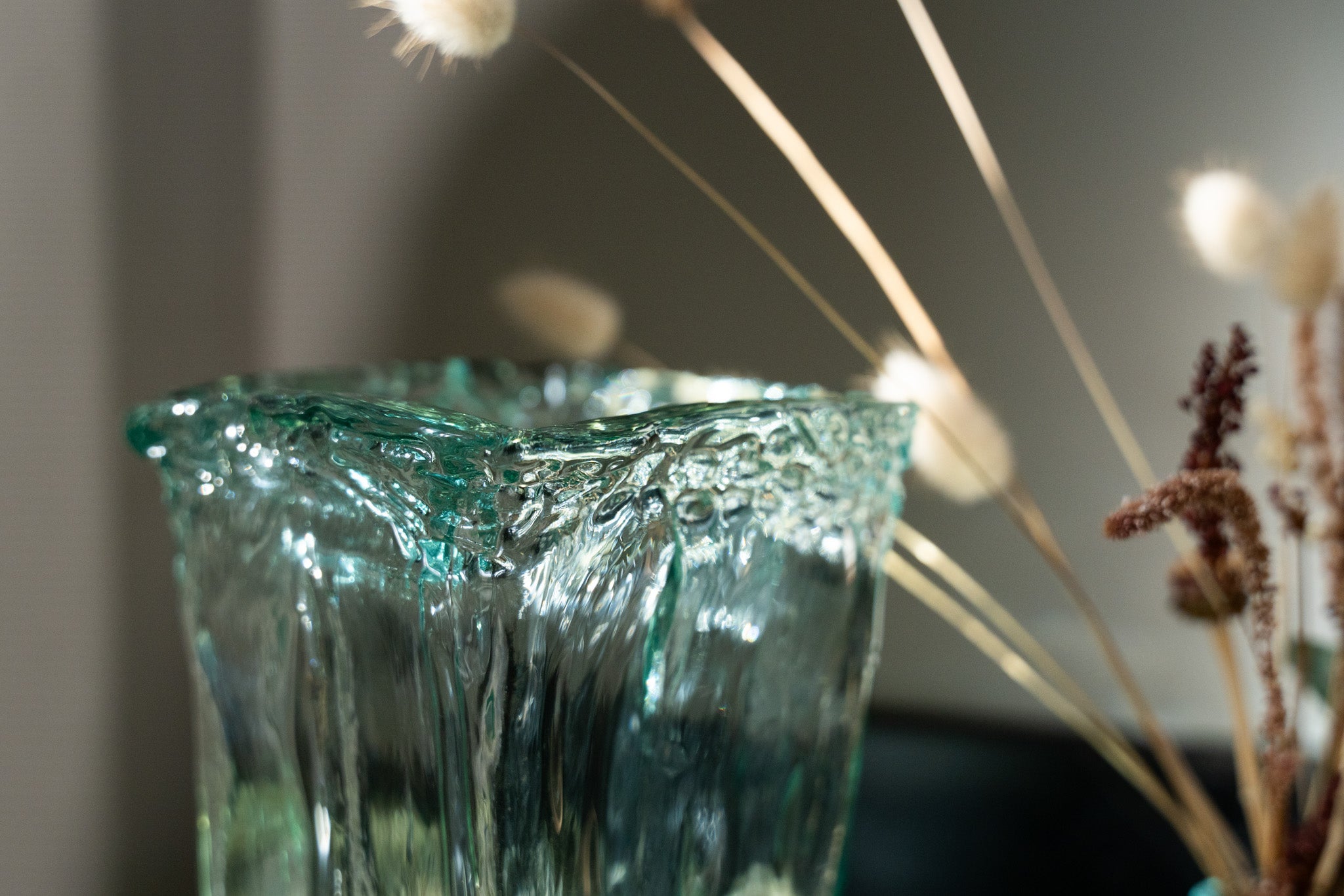Recycled Glass Glacier 22cm Vase