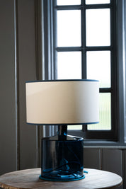 Frances Recycled Glass Lamp 32cm