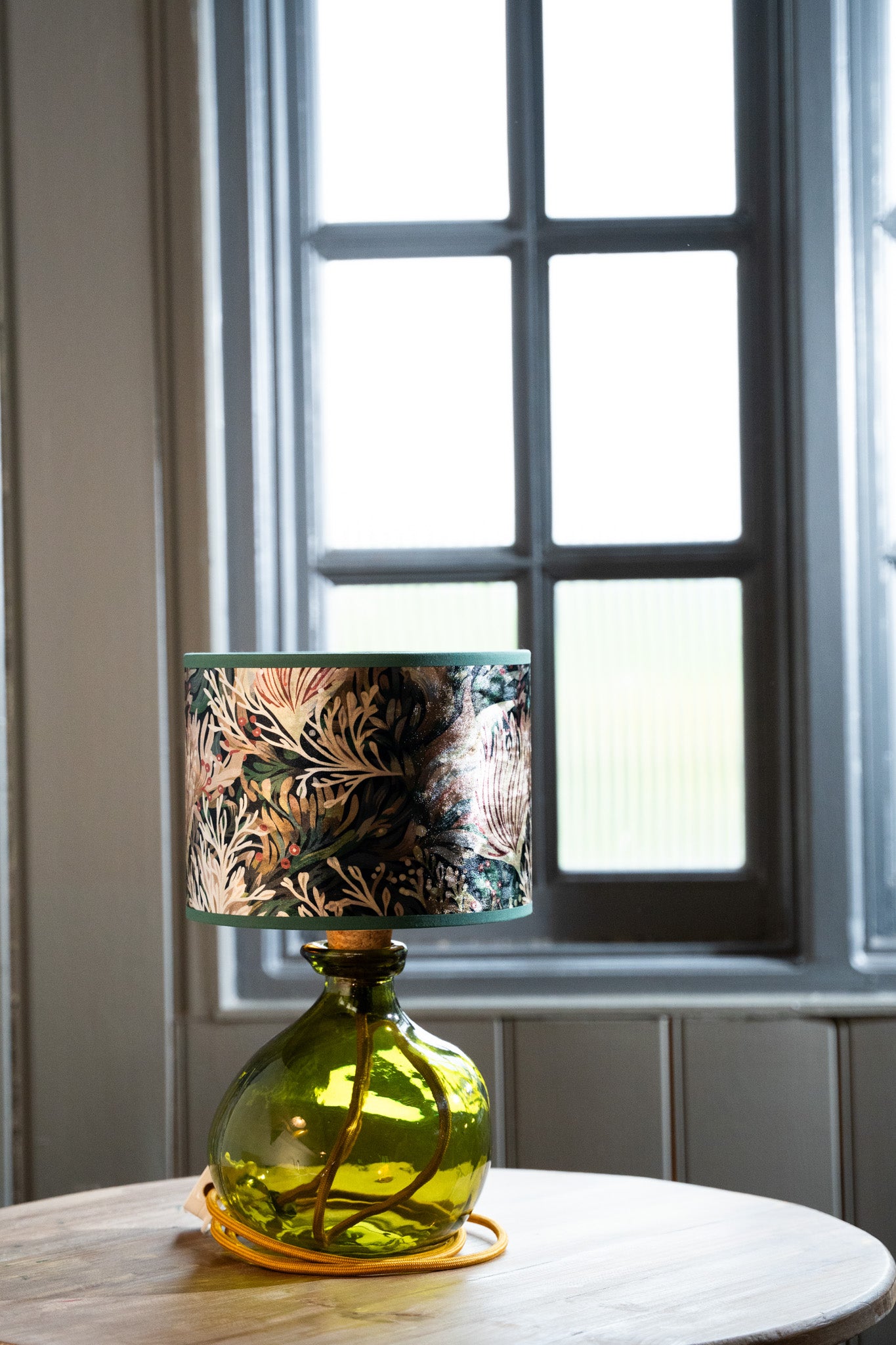 Simplicity Recycled Glass Lamp 24cm