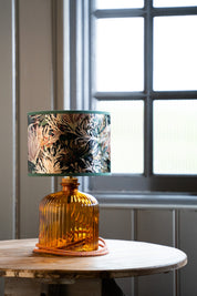 Recycled Glass 24cm Apothecary Lamp