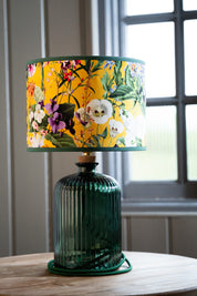 Recycled Glass 29cm Apothecary Lamp