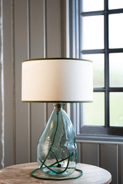 Simplicity Recycled Glass Lamp 42cm