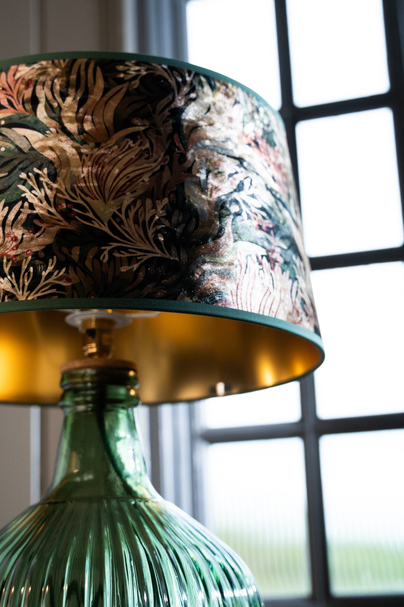 Sea Green Deep Water Velvet Shade
