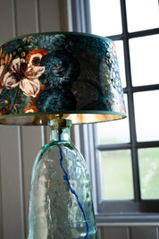 Prussian Floret Velvet Shade 8" to 18"