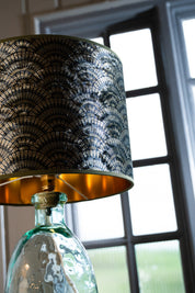 Feather Fan Velvet Shade 8" to 18"