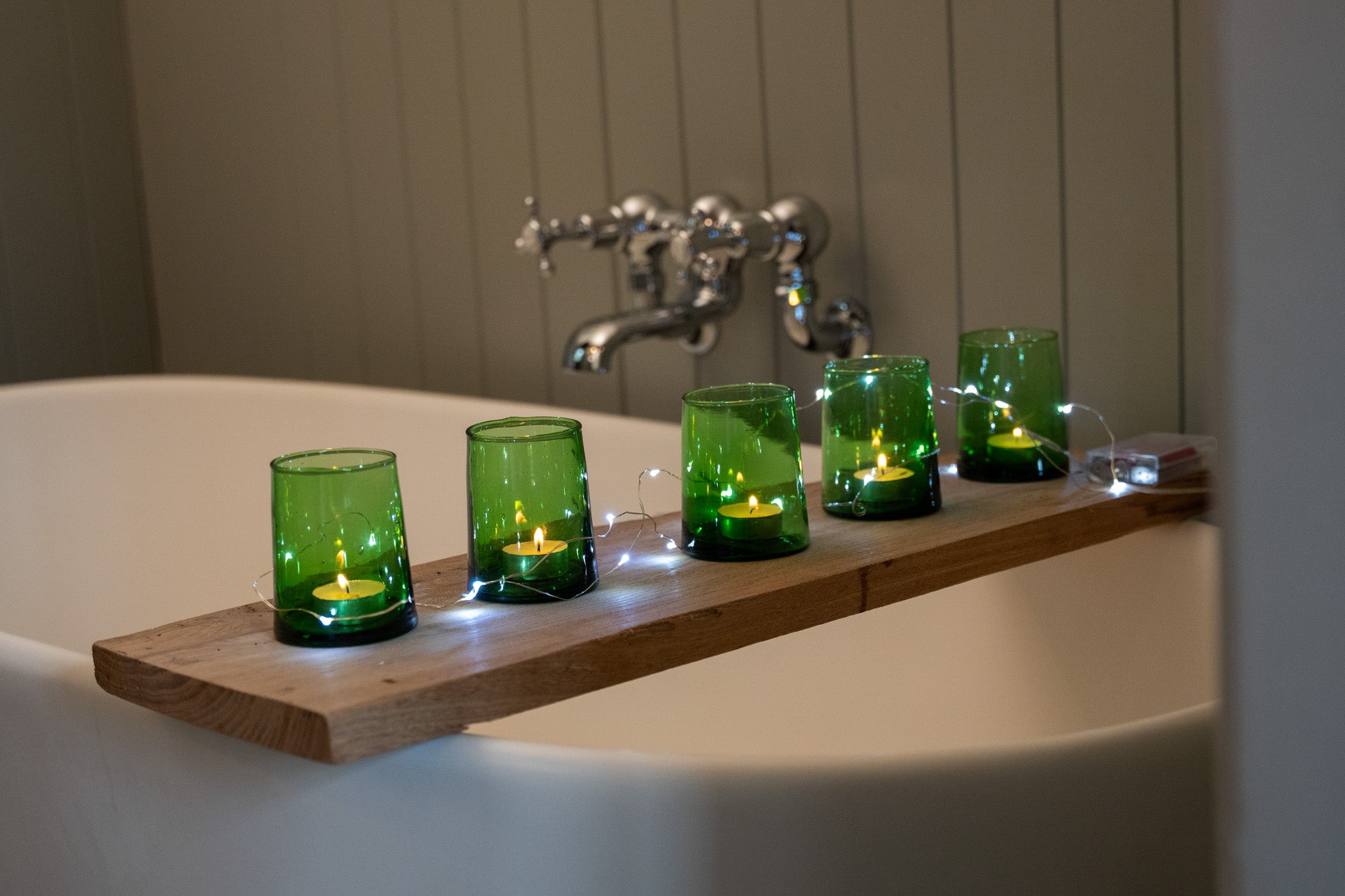 Moroccan Handmade Recycled Glass Tumbler - 250ml