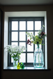 Recycled Glass Glacier 22cm Vase