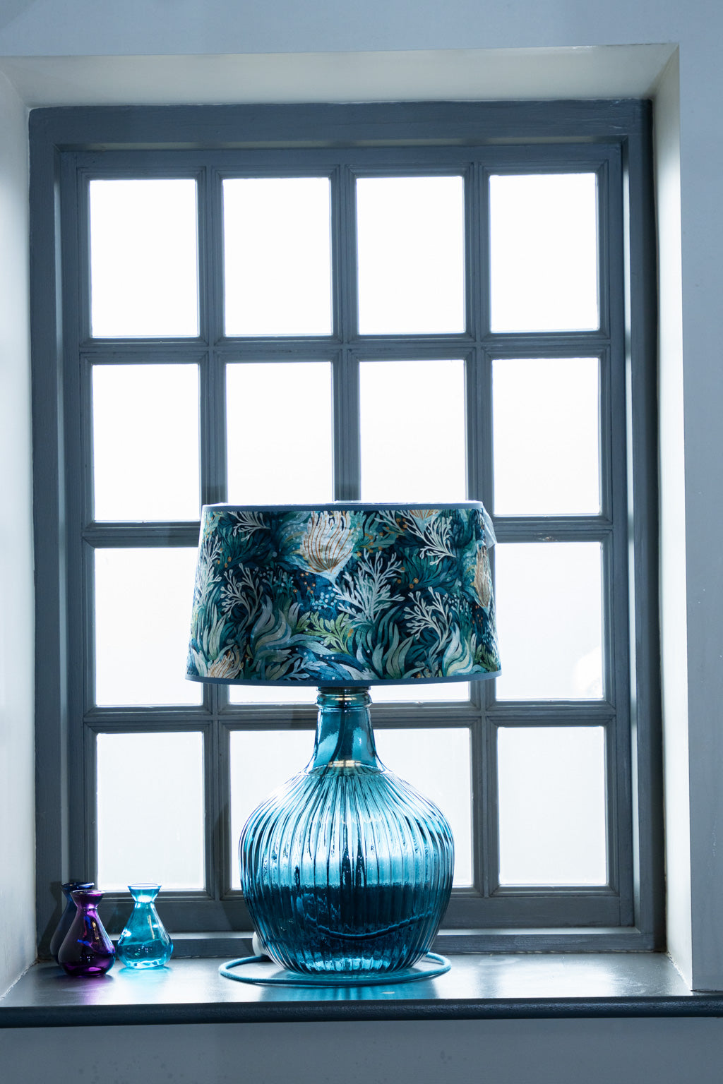 Lagoon Deep Water Velvet Shade 8" to 18"