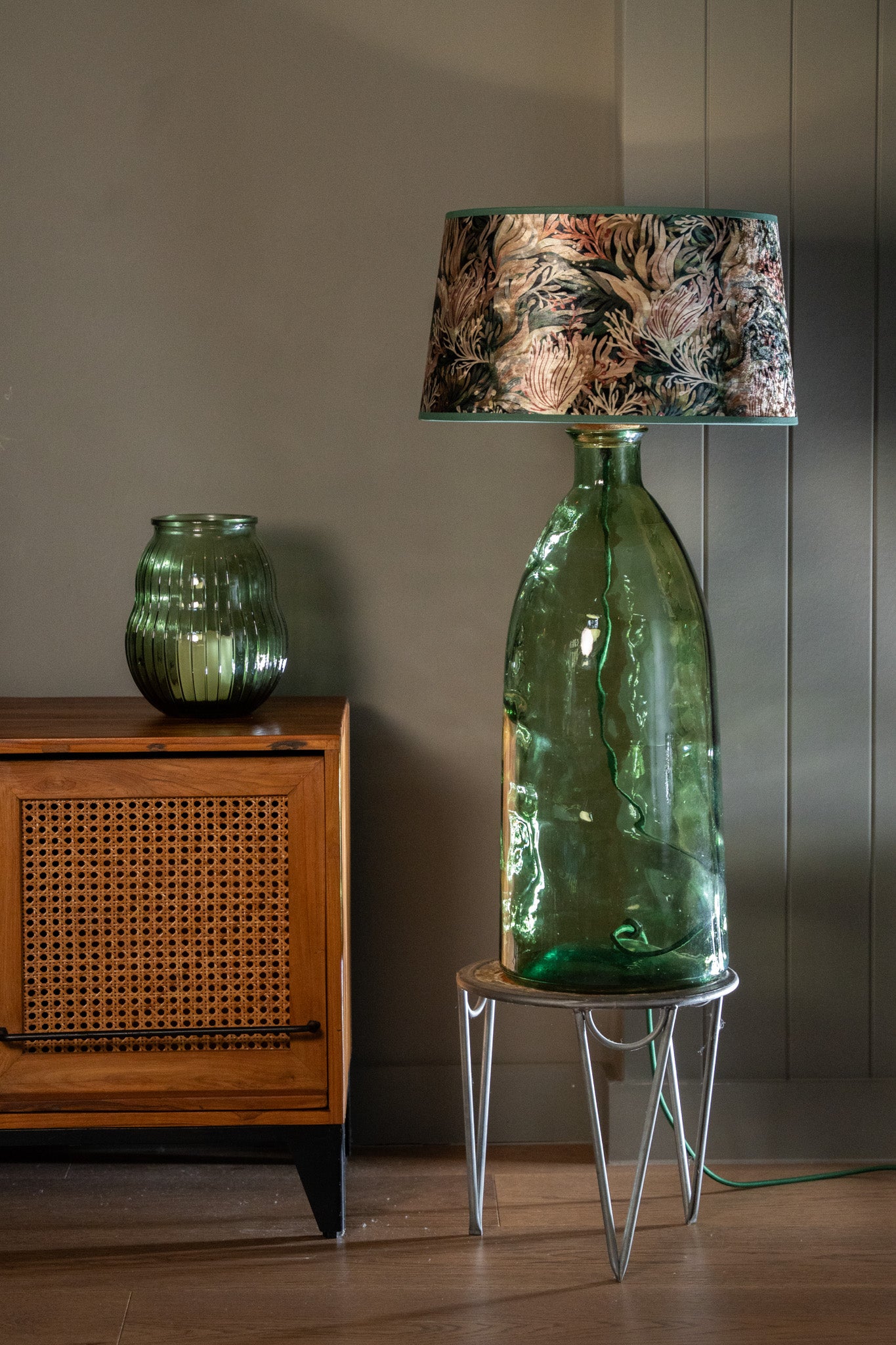 Sea Green Deep Water Velvet Shade