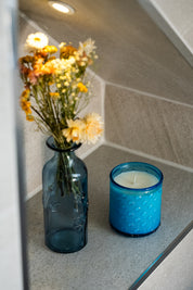 Natural Hand Poured Candle in Recycled Glass Tumbler