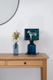 Recycled Glass Bubble Lamp 26cm