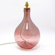 Recycled Glass Garrafa Bottle Lamp 49cm