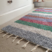Machine Washable Recycled Cotton Jarapa Rugs Extra Small & Small
