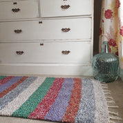 Machine Washable Recycled Cotton Jarapa Rugs Extra Small & Small