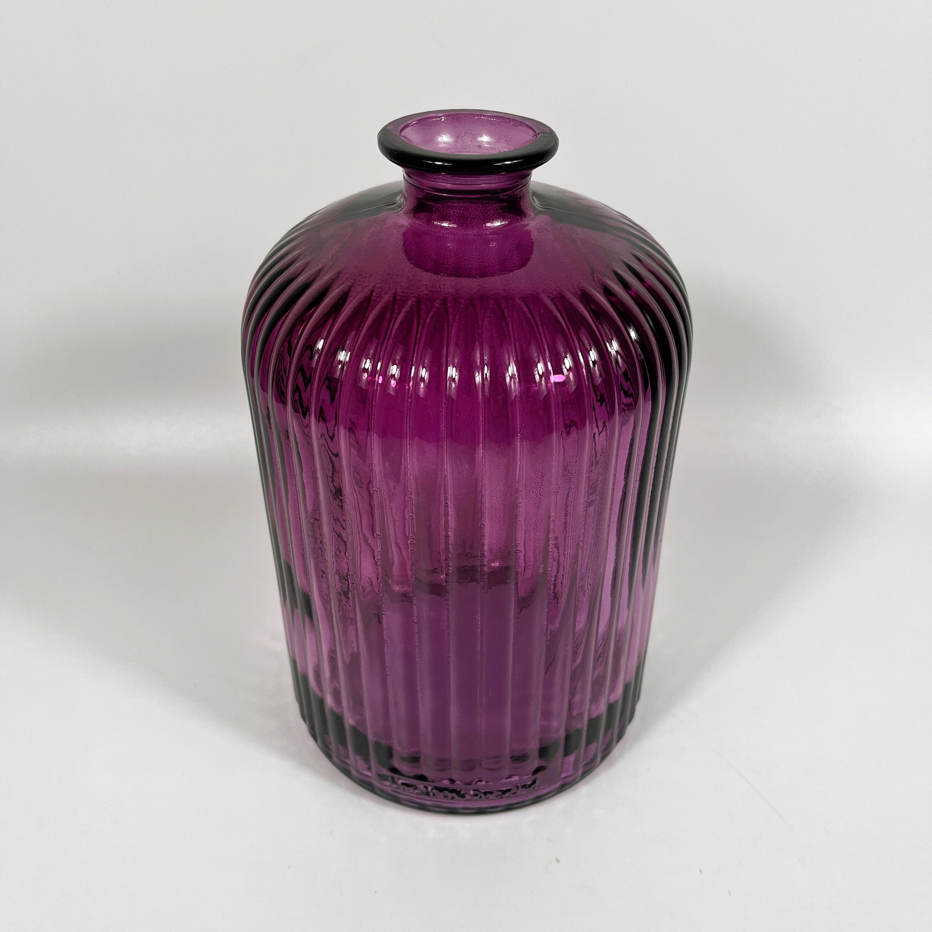 Recycled Glass 23cm Apothecary Vase
