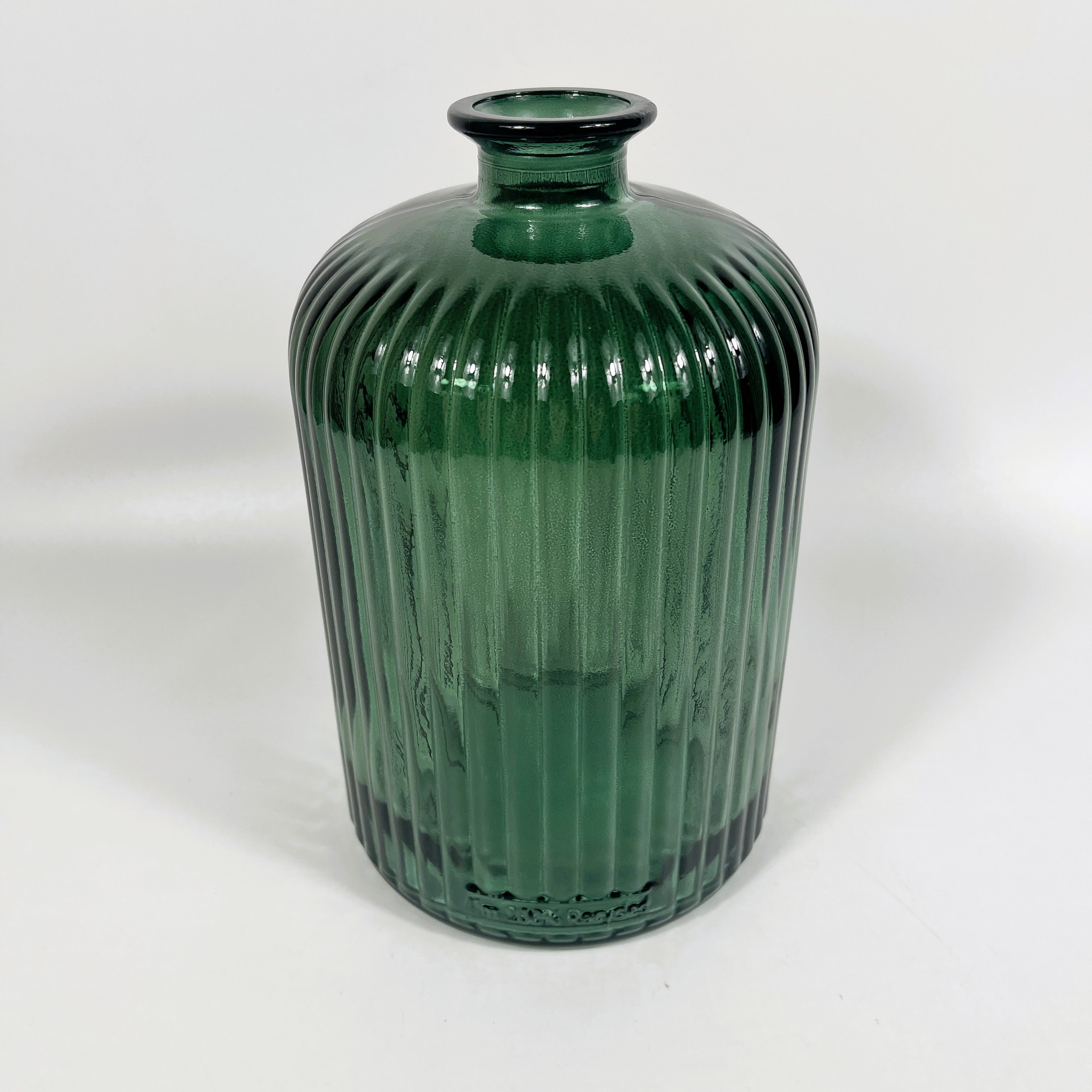 Recycled Glass 23cm Apothecary Vase