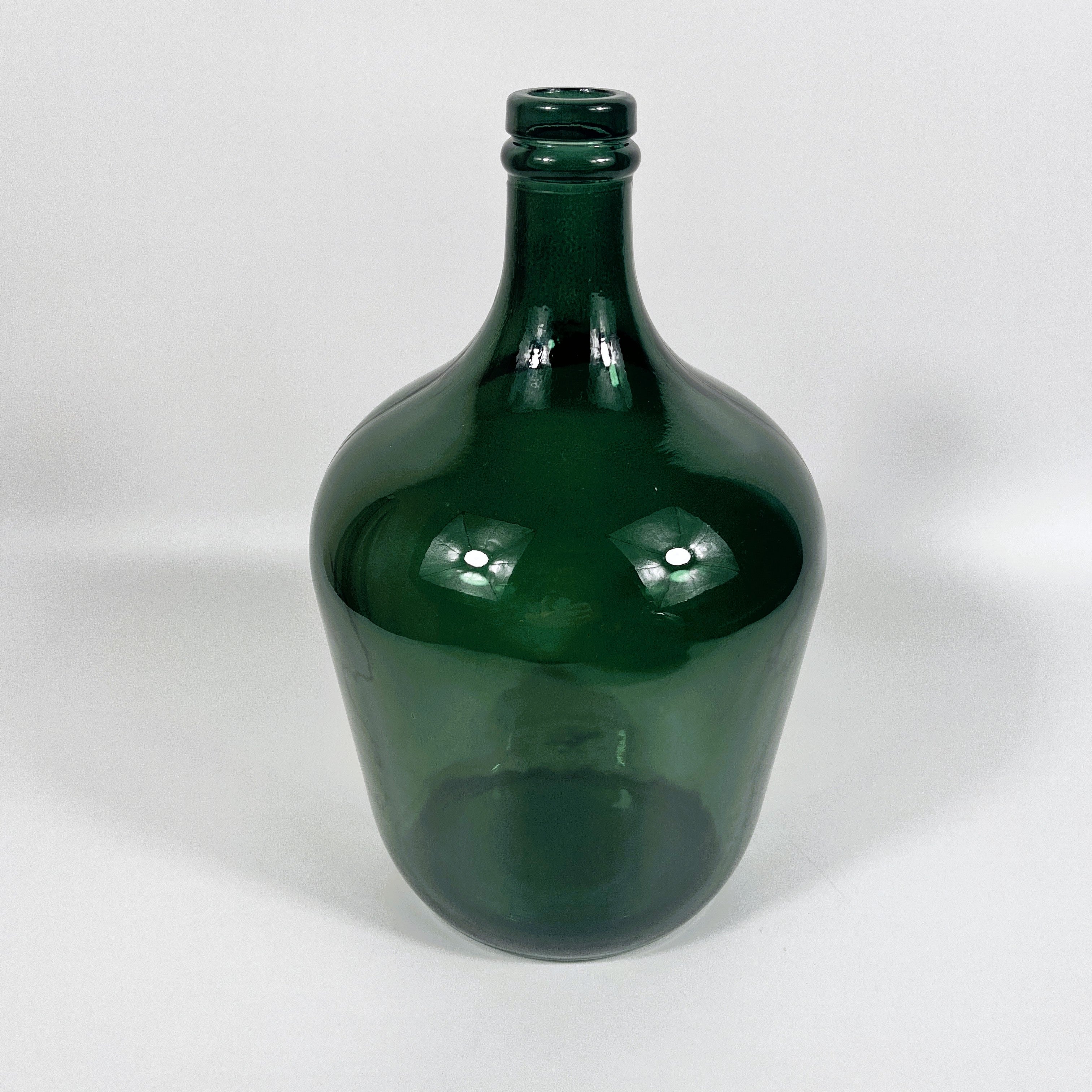 Garrafa Demijohn Bottle  Recycled Glass Vase 30cm