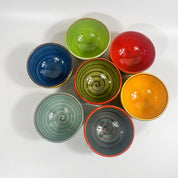Spanish Hand Painted Spiral 14cm Bowl