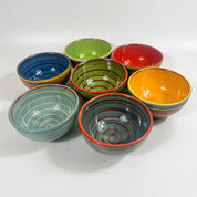 Spanish Hand Painted Spiral 14cm Bowl