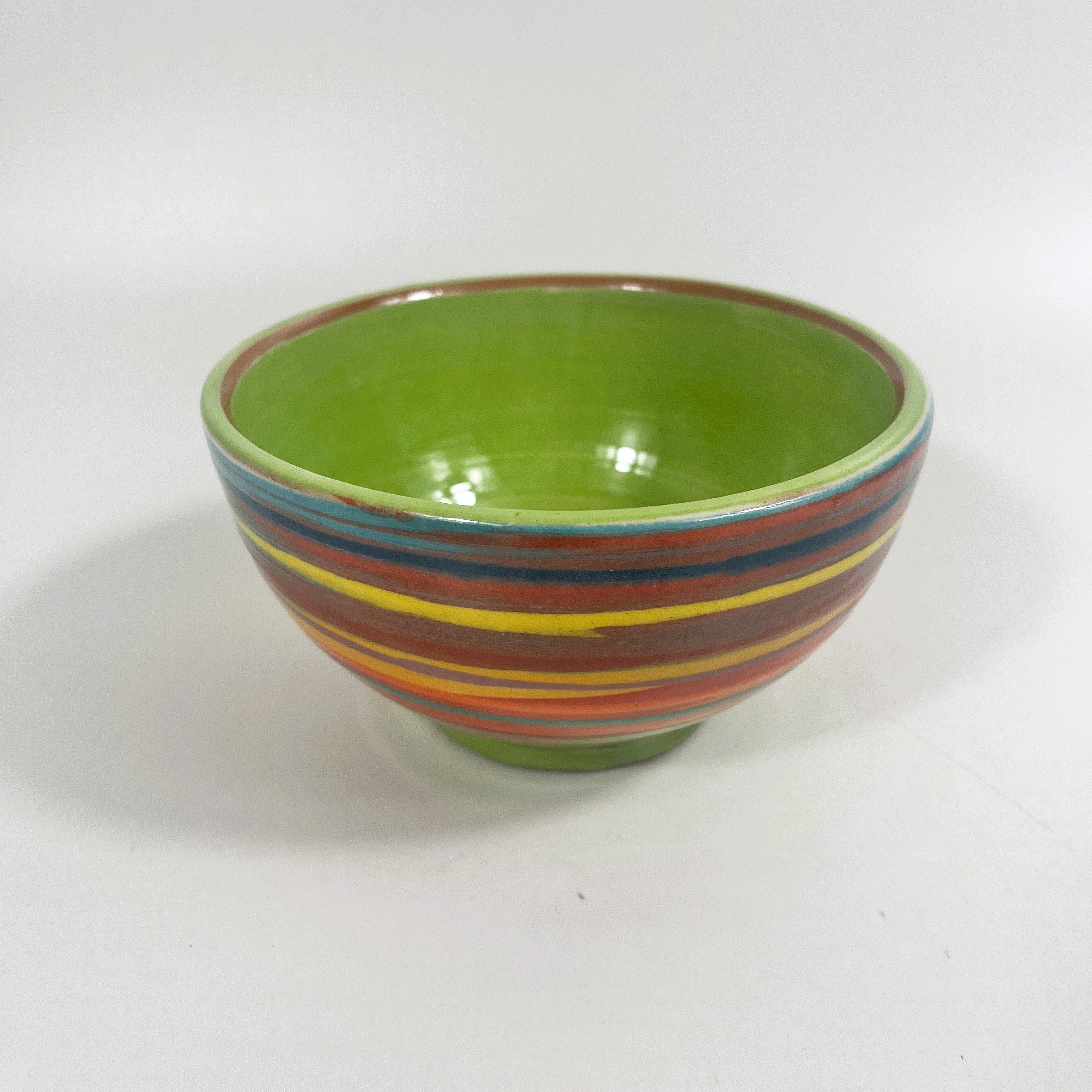 Spanish Hand Painted Spiral 14cm Bowl