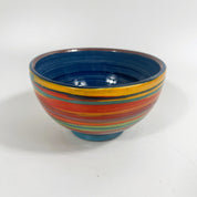 Spanish Hand Painted Spiral 14cm Bowl