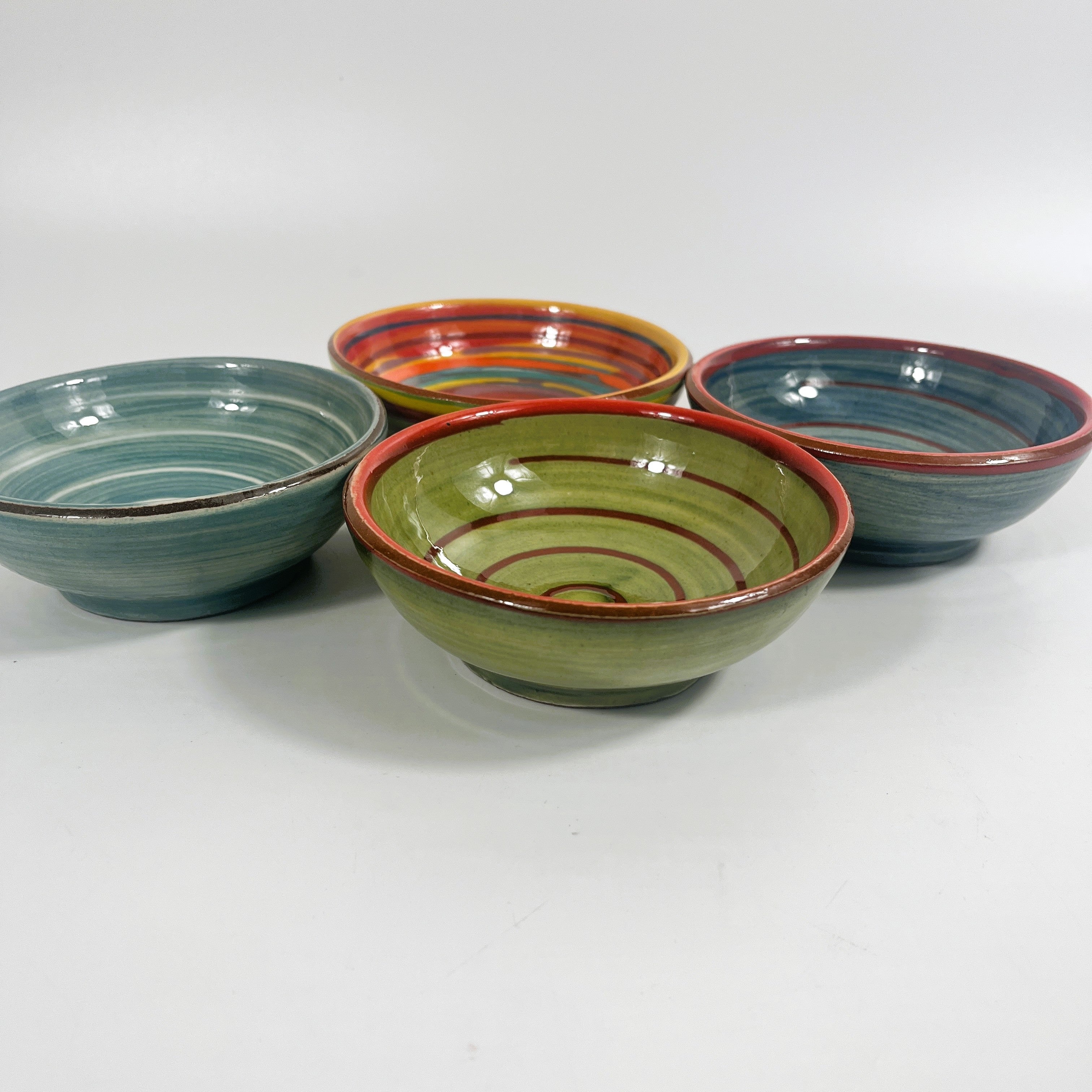Spanish Hand Painted Spiral 12cm Dish